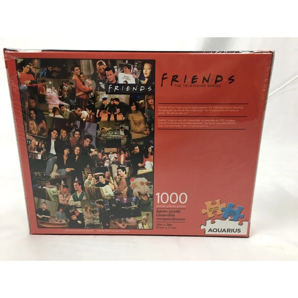 New Aquarius Friends TV Show‎ Collage 1,000 Piece Jigsaw Puzzle
